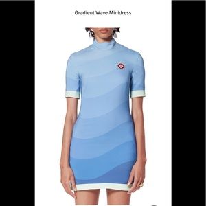 Casablanca wave minidress